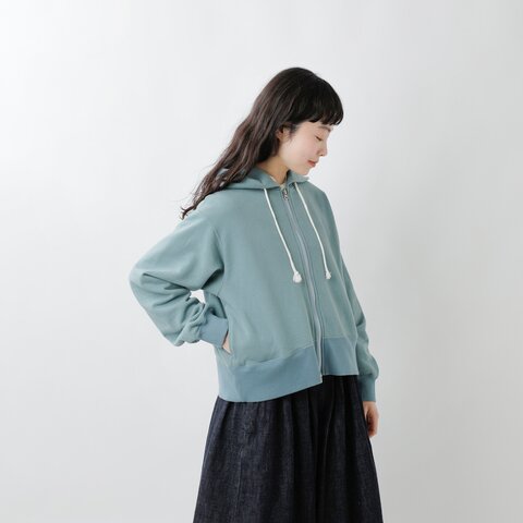 UNIVERSAL SEVEN|セントラル裏毛 コットン ベーシック フーディー us231ct020-rf